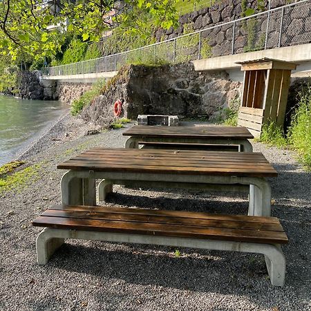 Villa Bootsmann Mit Spektakulaerer Seesicht Nahe Badestrand Vitznau Luaran gambar